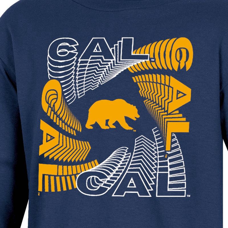 slide 3 of 3, NCAA Cal Golden Bears Boys' Long Sleeve T-Shirt - M, 1 ct