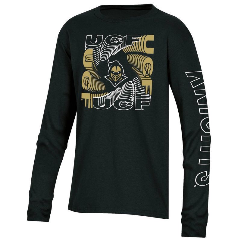 slide 1 of 2, NCAA UCF Knights Boys' Long Sleeve T-Shirt - XL: Pullover, 1 ct