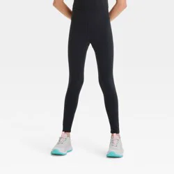 Girls&#x27; Everyday Soft Leggings - All In Motion™ Black M