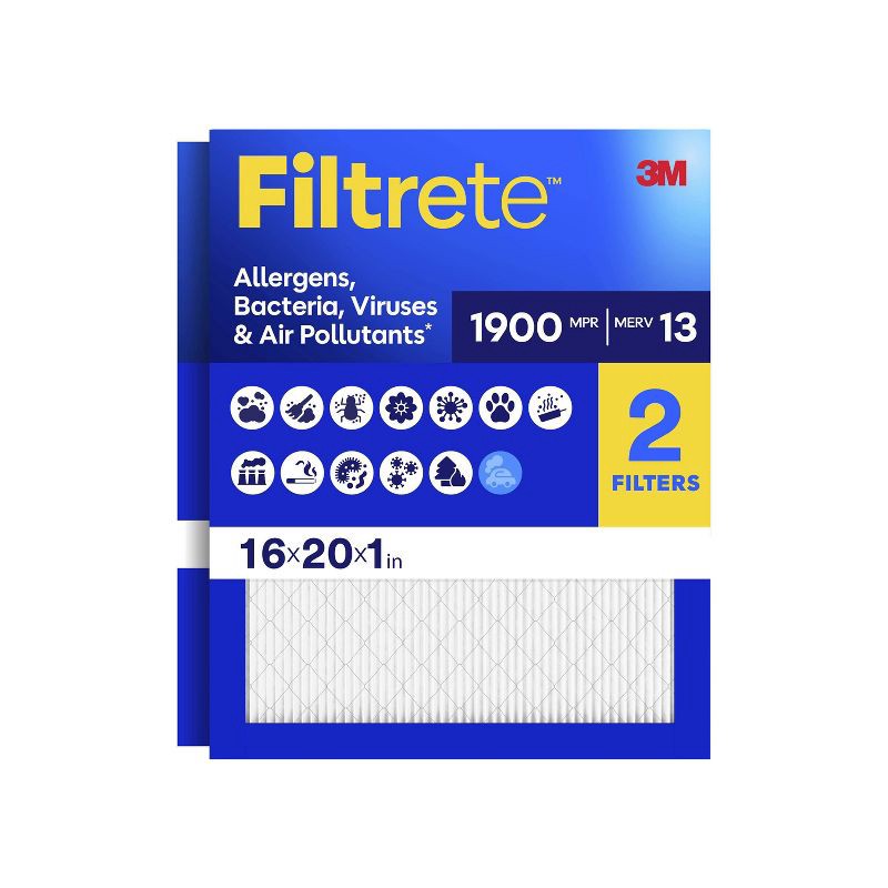 slide 1 of 14, Filtrete 2pk Ultimate Allergens 1900 16X20, 2 ct