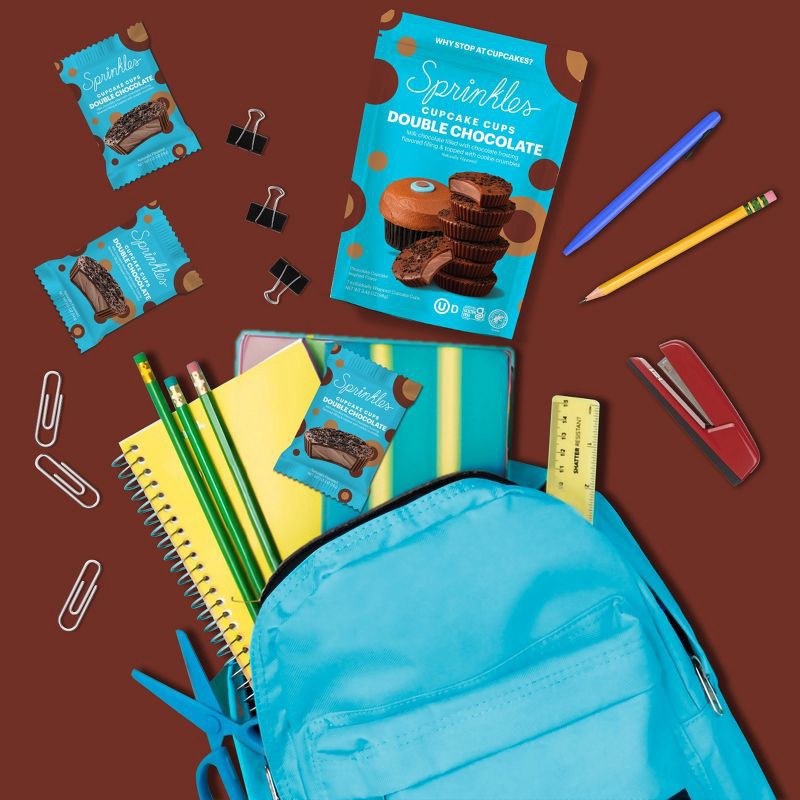 slide 6 of 9, Sprinkles Cupcakes Sprinkles Chocolate Double Chocolate Cups – 3.45oz, 3.45 oz
