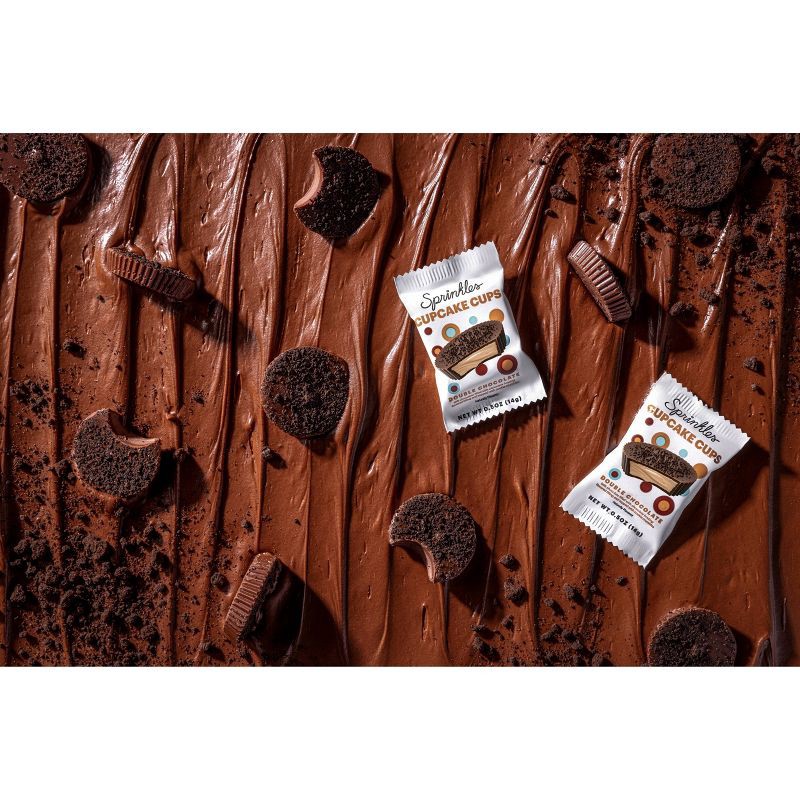 slide 8 of 9, Sprinkles Cupcakes Sprinkles Chocolate Double Chocolate Cups – 3.45oz, 3.45 oz