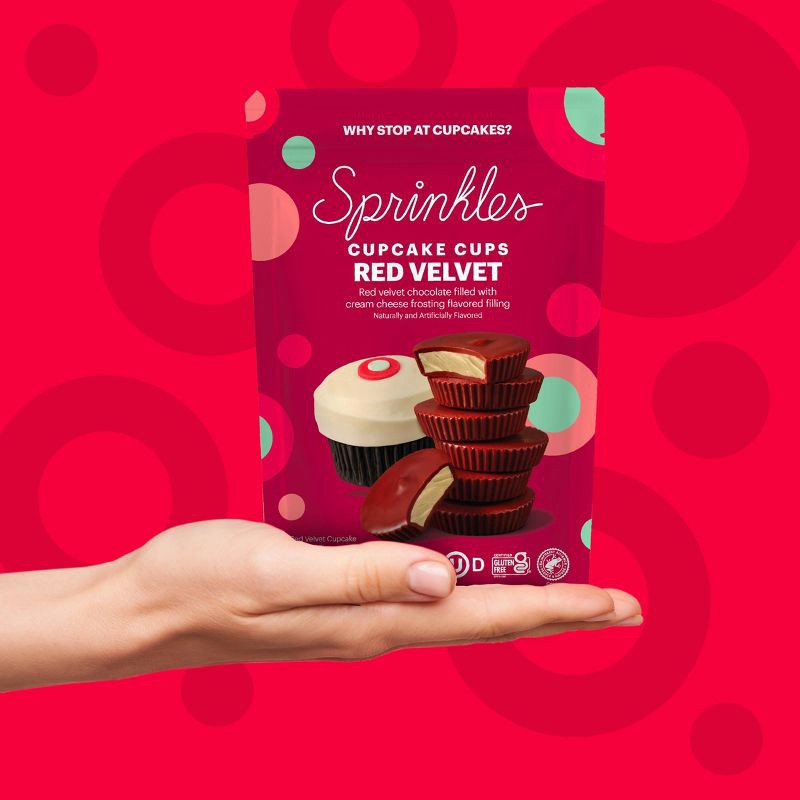 slide 6 of 8, Sprinkles Cupcakes Sprinkles Chocolate Red Velvet Cups – 3.45oz, 3.45 oz