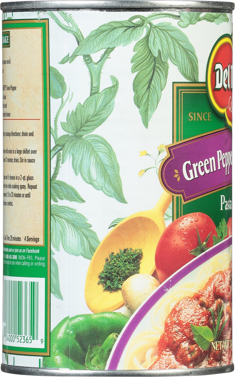 slide 4 of 9, Del Monte Green Pepper & Mushroom Pasta Sauce 24 oz, 24 oz