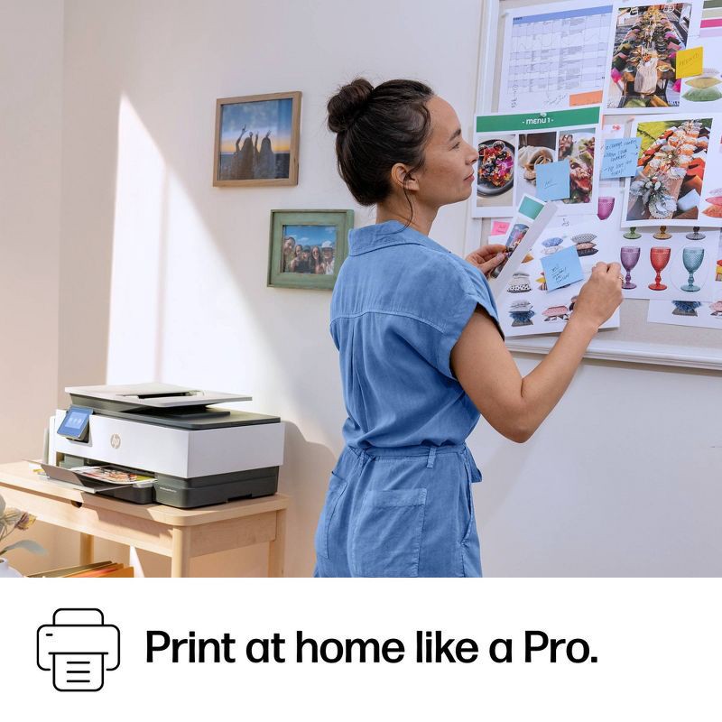 slide 11 of 18, HP Inc. HP OfficeJet Pro 8135e Wireless All-in-One Color Printer Scanner Copier with 3 Months Free Instant Ink (40Q35A): Inkjet, USB, Bluetooth, 1 ct