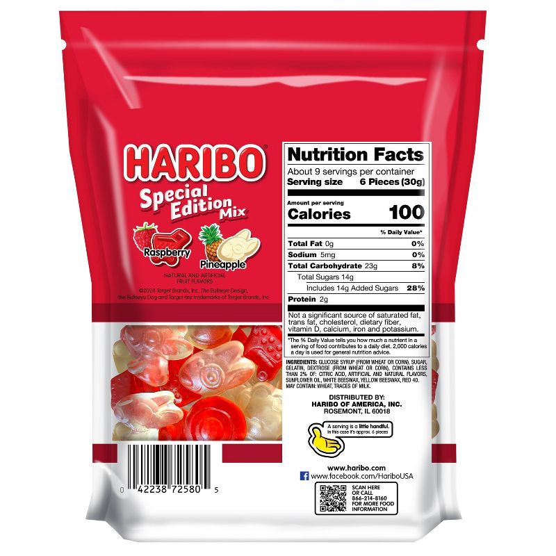 slide 2 of 3, Haribo Candy Special Edition Mix Standup Bag - 9oz, 9 oz