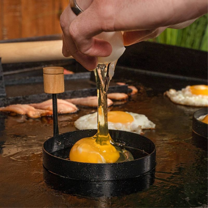 slide 3 of 6, Blackstone 4pc Breakfast Grill Tool Set Black, 4 ct