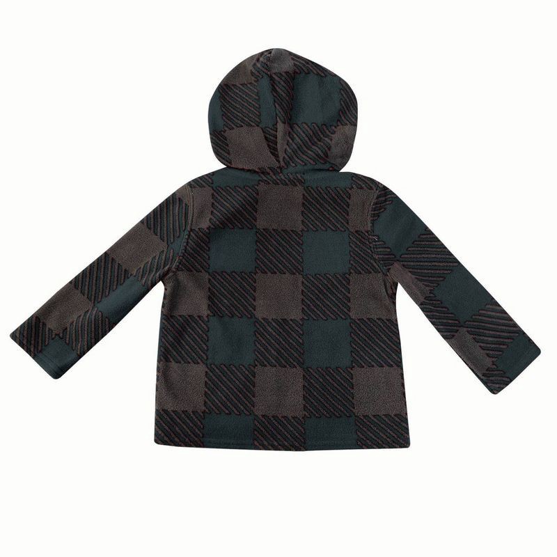 slide 2 of 3, NCAA Texas A&M Aggies Toddler Boys' Buff Checkered Zip-Up Jacket - 2T, 1 ct