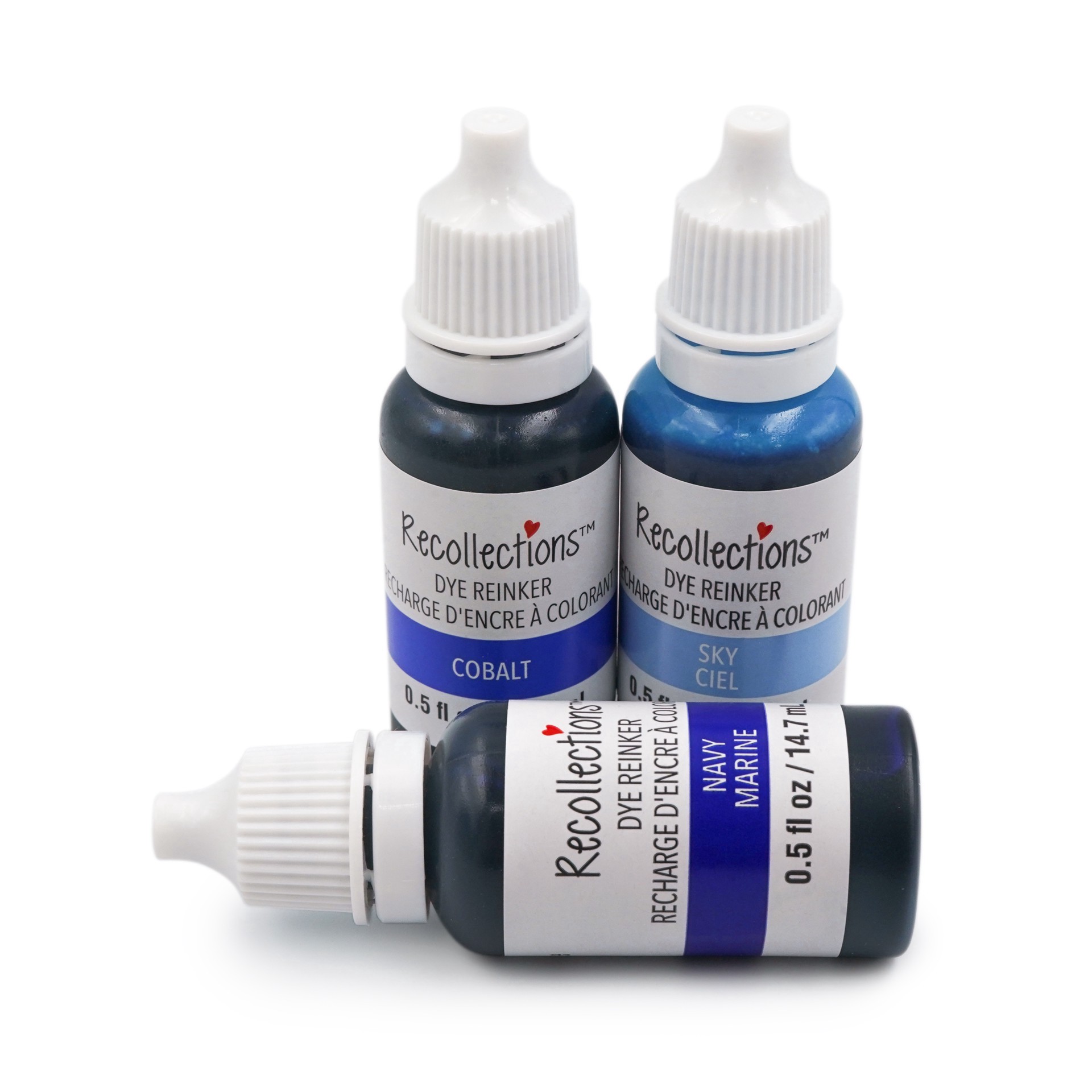 slide 3 of 3, Dye Reinker Set By Recollections, 1.5 ml