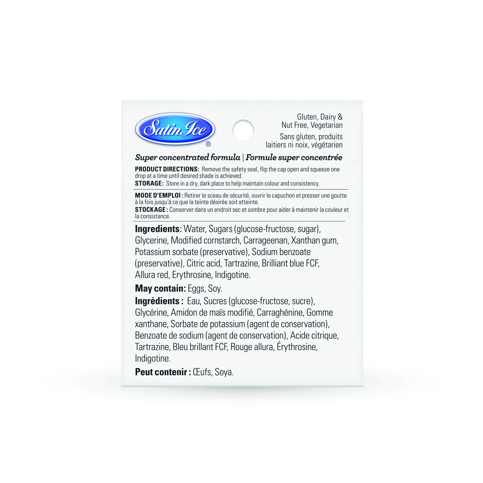 slide 2 of 3, Satin Ice Food Color Gel, 5ct., 5 ct