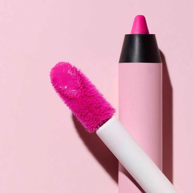 slide 9 of 11, Kylie Cosmetics Velvet Liquid Lip Kit - Say No More - 0.10 fl oz/2ct - Ulta Beauty, 2 oz