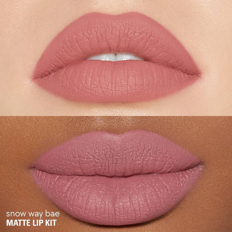 slide 3 of 11, Kylie Cosmetics Matte Liquid Lip Kit - Snow Way Bae - 0.10 fl oz/2ct - Ulta Beauty, 2 oz