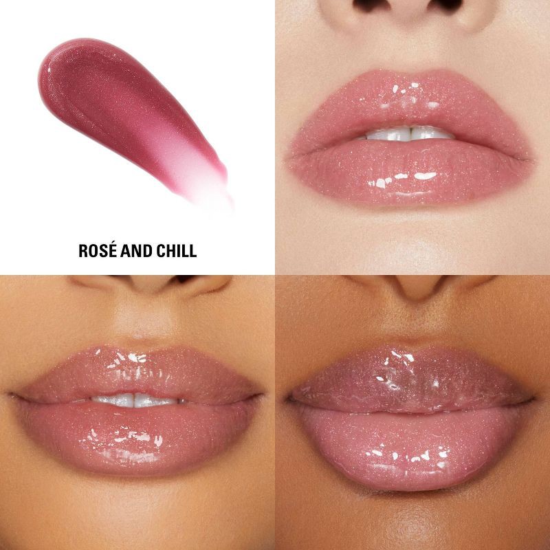 slide 3 of 8, Kylie Cosmetics Plumping Gloss - Rose and Chill - 0.10 fl oz - Ulta Beauty, 1 oz