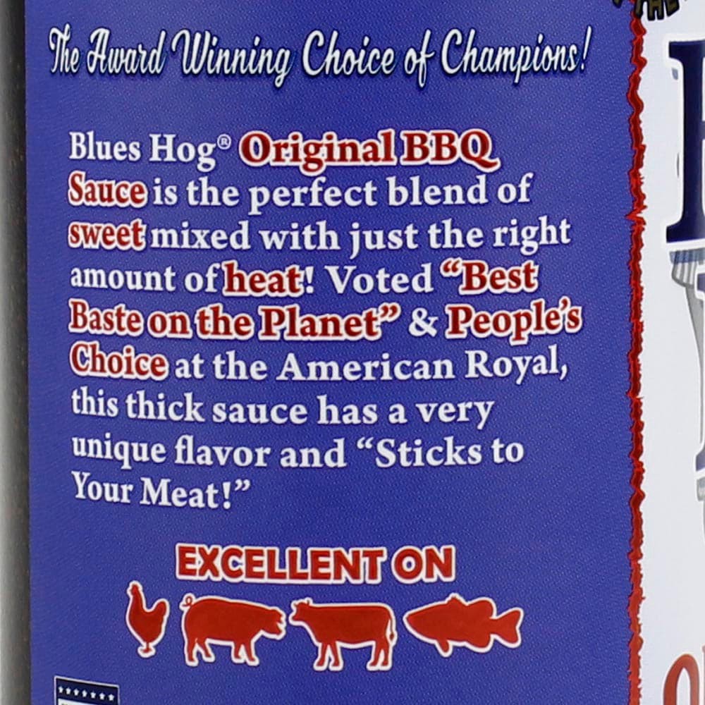 slide 3 of 3, Blues Hog Original Barbecue Sauce 25 oz, 25 oz