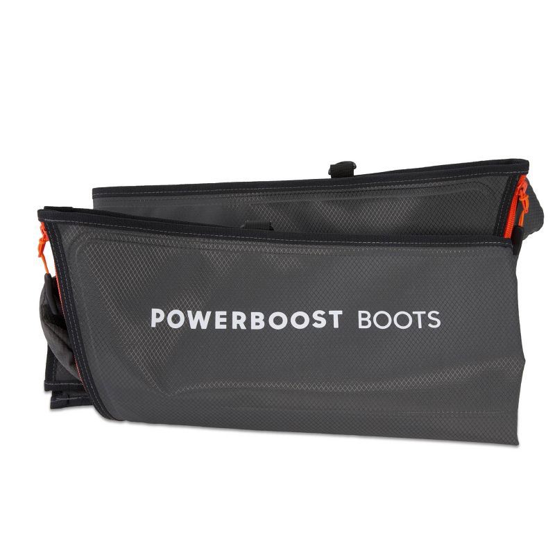 slide 7 of 11, Sharper Image Powerboost Boots Air Compression Electric Leg Massager: Heat Therapy, Plastic Material, 1 ct