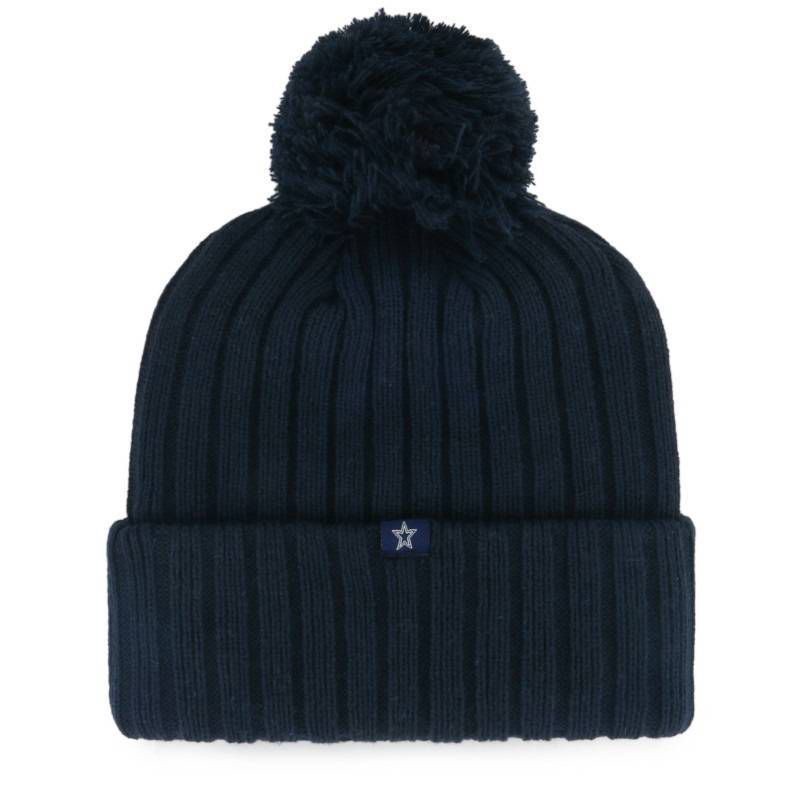 slide 2 of 2, NFL Dallas Cowboys Flourish Knit Beanie: Women's Apparel, Heavyweight Acrylic, 1 ct