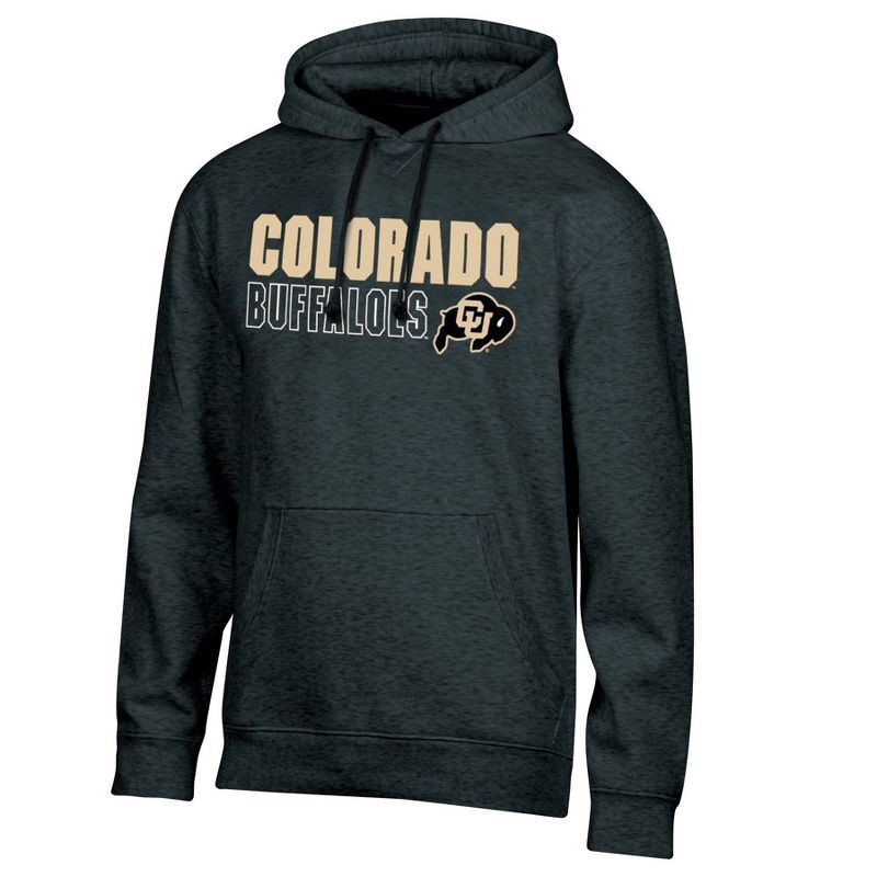 slide 1 of 3, NCAA Colorado Buffaloes Men's Hooded Sweatshirt - XXL: Kangaroo Pocket, 1 ct