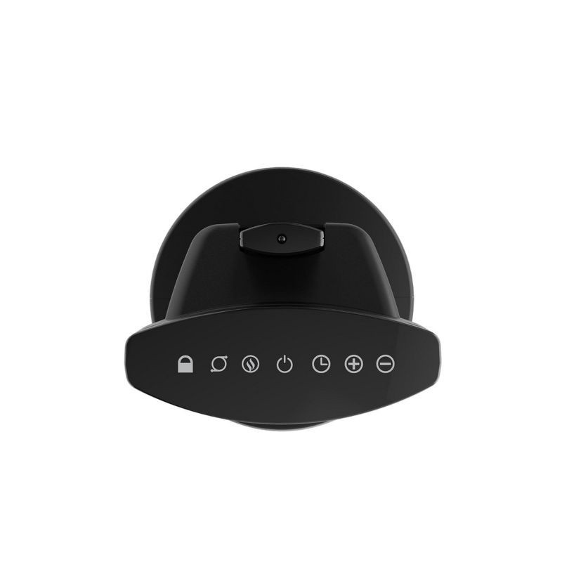 slide 10 of 10, Lasko Ceramic Pedestal Heater with Remote Control: 1500W, Adjustable Thermostat, Portable, LED Display, ETL Listed, 1 ct