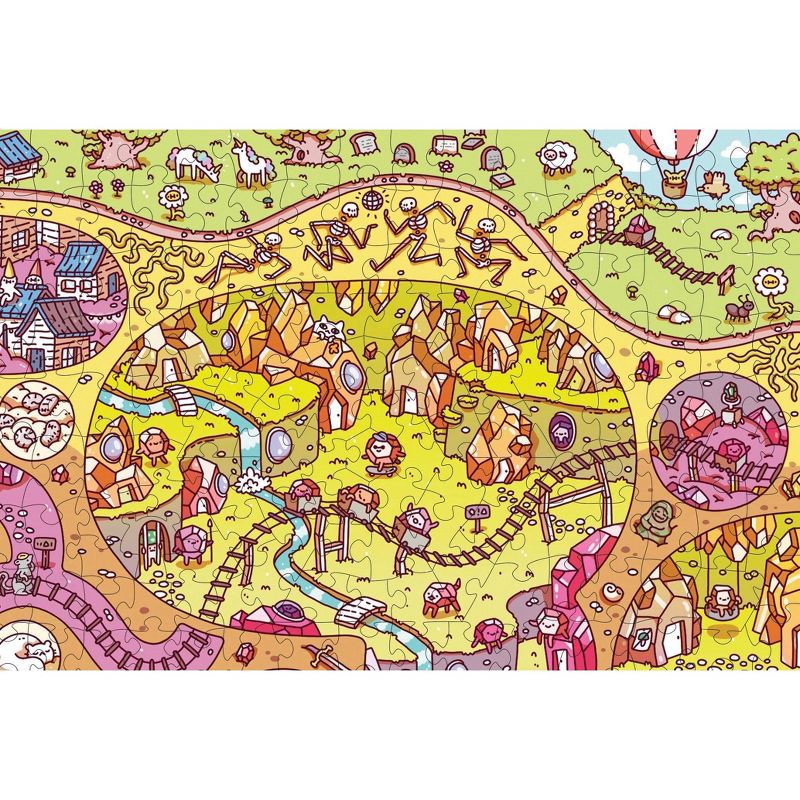 slide 3 of 5, Magic Puzzle Company The Crystal Caves Jigsaw Puzzle - 1000pc, 1000 ct