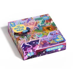 Magic Puzzle Company The Mystic Maze Jigsaw Puzzle - 1000pc: Memory & Motor Skills, Collage Theme, 28"x21"