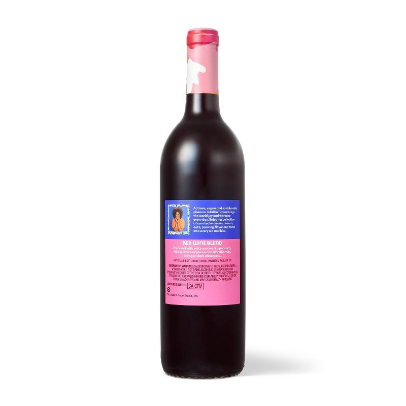 slide 3 of 3, Tabitha Brown for Target Tabitha Brown Red Blend Wine - 750ml Bottle, 750 ml