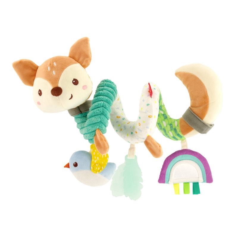 slide 1 of 5, Infantino Spiral Activity Toy - Neutral Deer, 1 ct