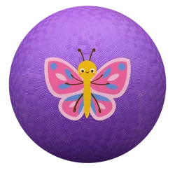Baden Playground Ball - Purple Butterfly