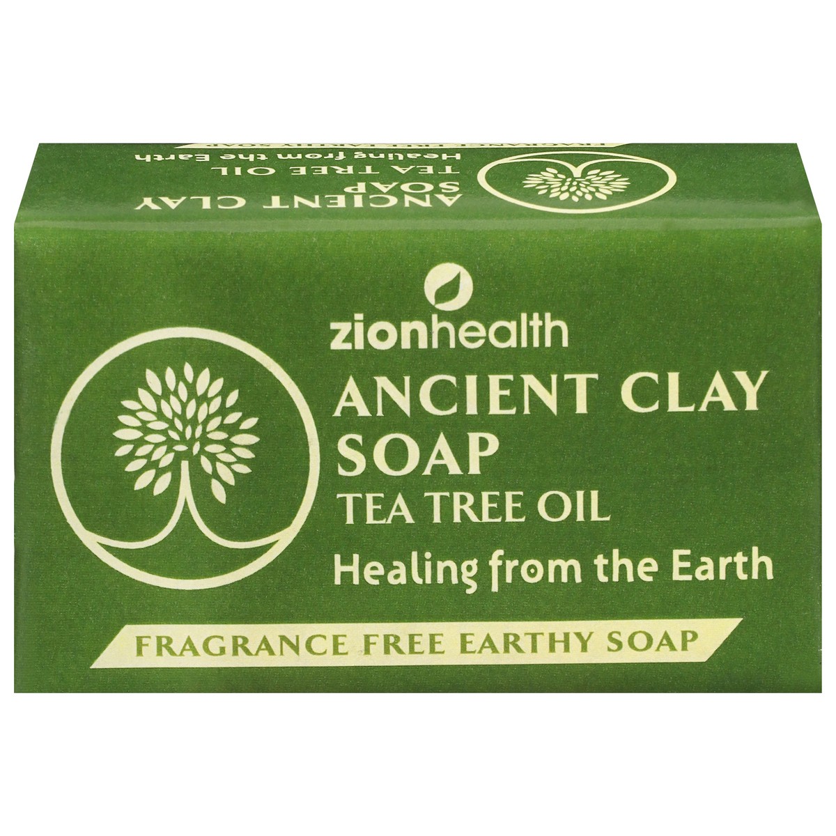 slide 2 of 12, Zion Health Ancient Clay Tea Tree Oil Soap 6 oz, 6 oz