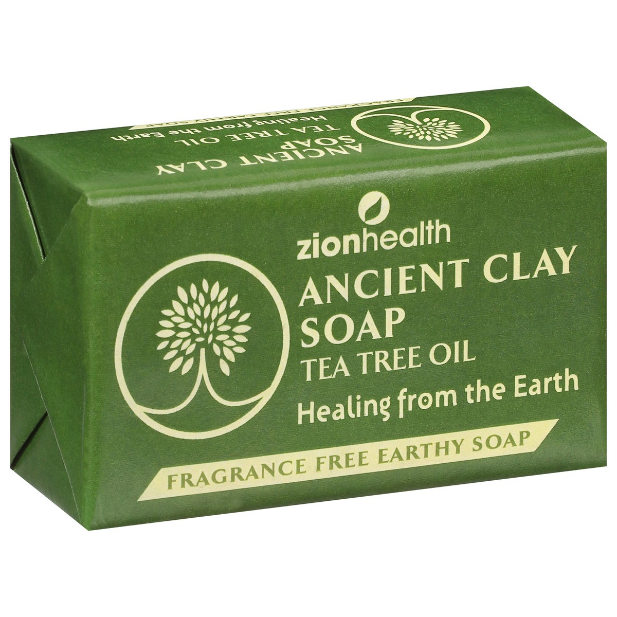 slide 3 of 12, Zion Health Ancient Clay Tea Tree Oil Soap 6 oz, 6 oz