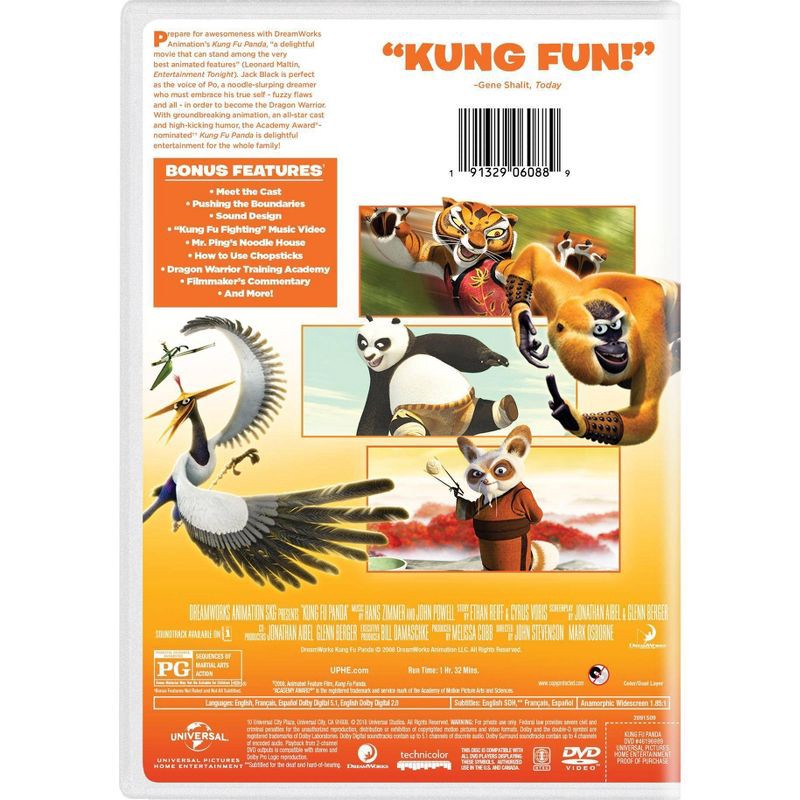 slide 3 of 3, Universal Home Video Kung Fu Panda (DVD)(2008), 1 ct