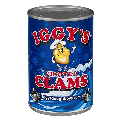 slide 1 of 1, Iggys Chopped Ocean Clams - 15 OZ, 15 oz
