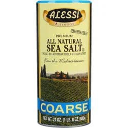 Alessi Premium All Natural Coarse Sea Salt - 24oz
