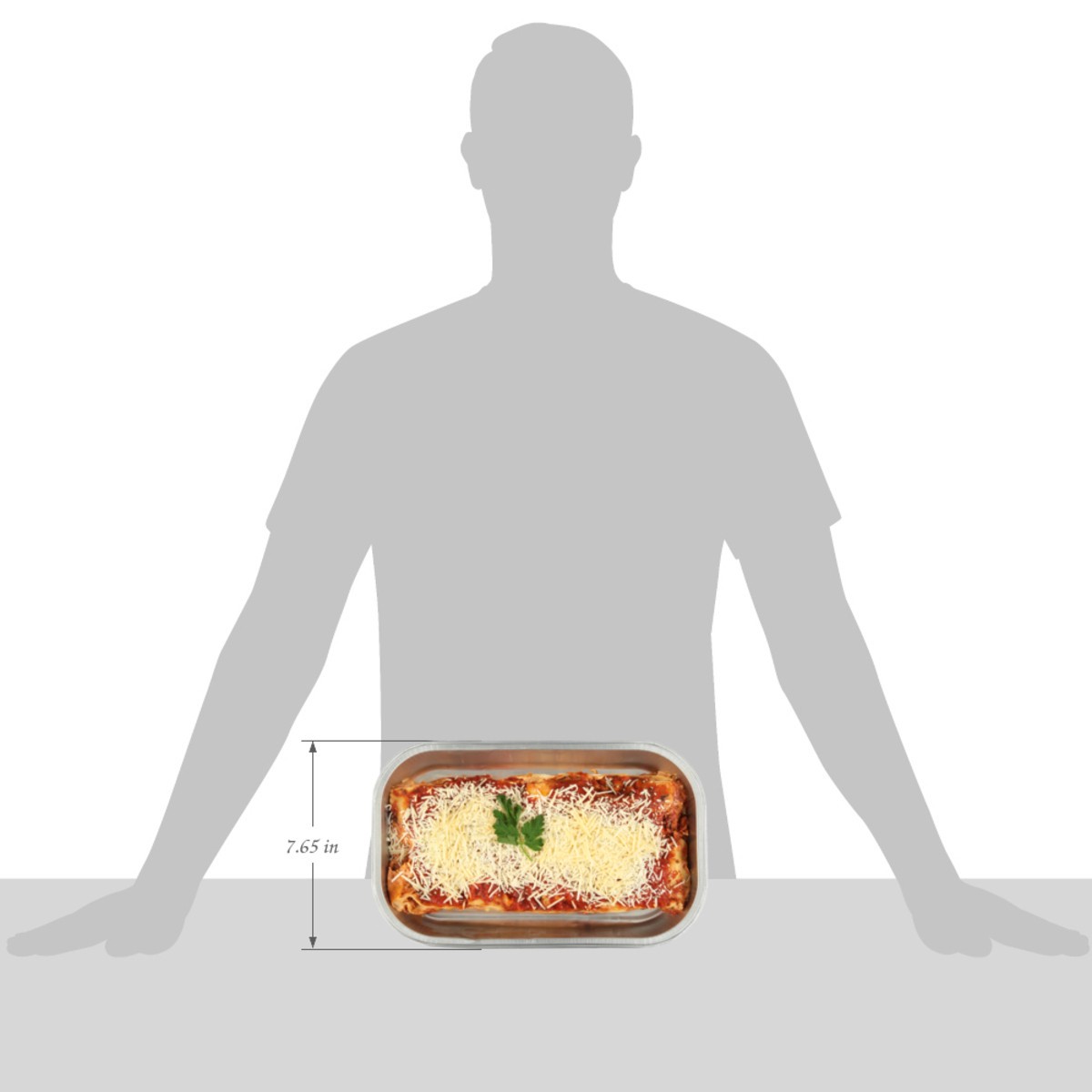 slide 5 of 13, ReadyMeals Italian Style Lasagna Flavored with Sausage 43 oz, 43 oz