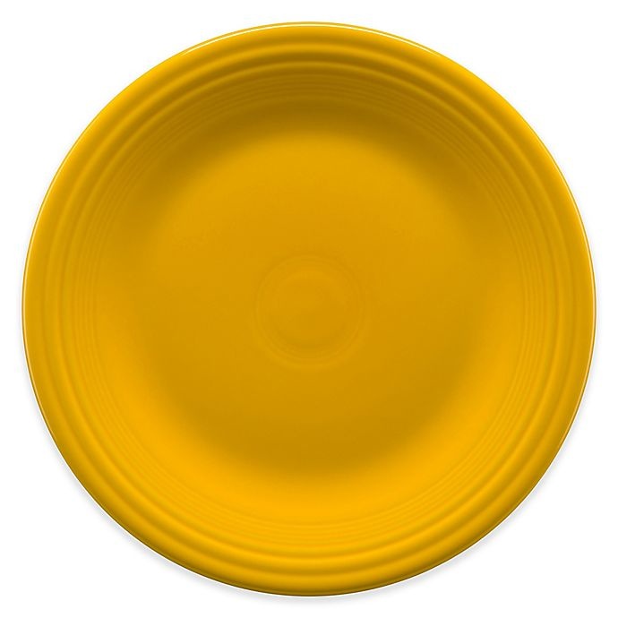 slide 1 of 2, Fiesta Dinner Plate - Daffodil, 1 ct