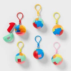 6ct Puzzle Balls - Spritz™: Multi-Colored Party Favors, Polypropylene, Ages 3+, All Occasions, No Choking Hazard
