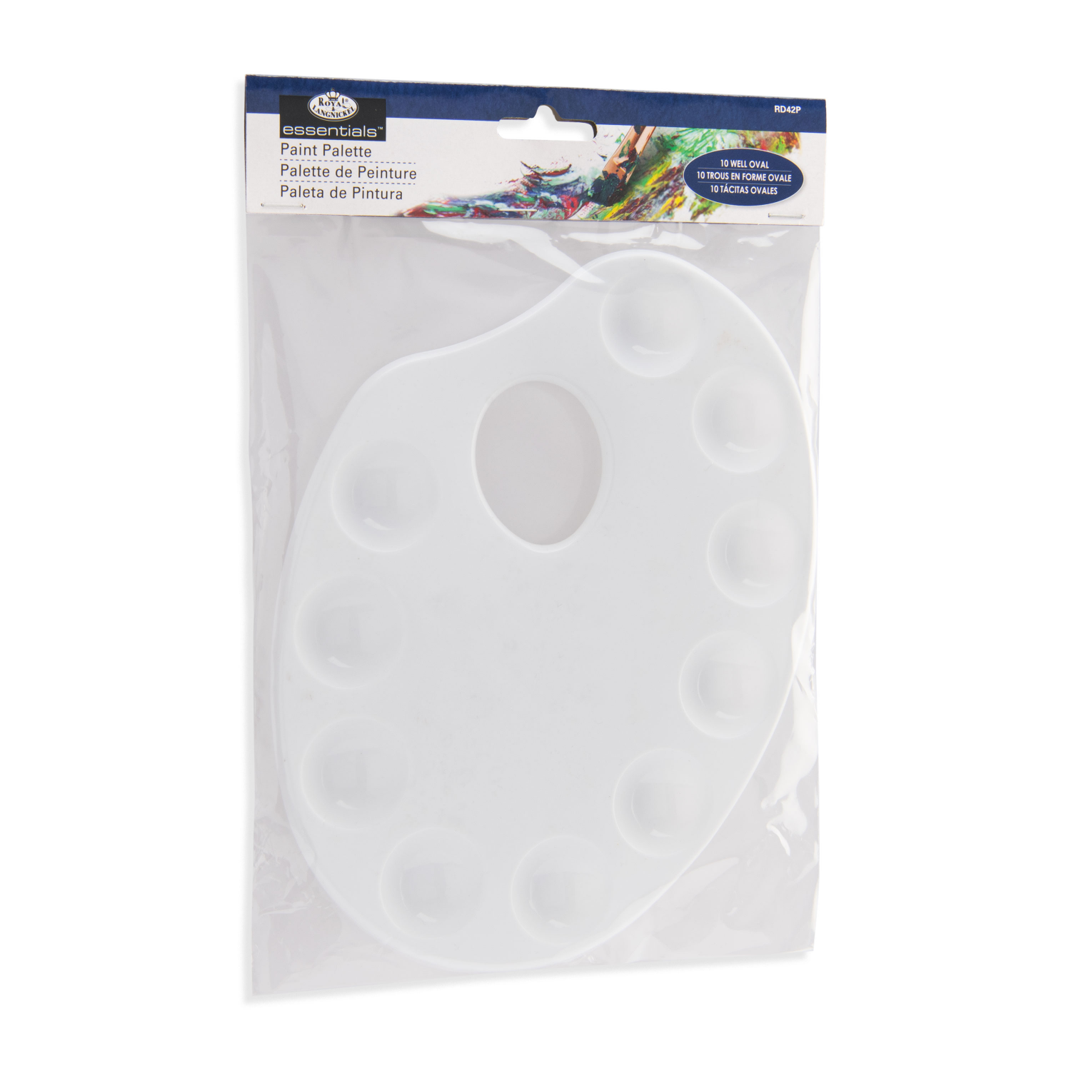 slide 3 of 3, Royal & Langnickel Oval Palette, 1 ct