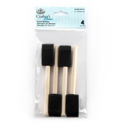 Royal & Langnickel Crafter's Choice 1" Foam Brush Set