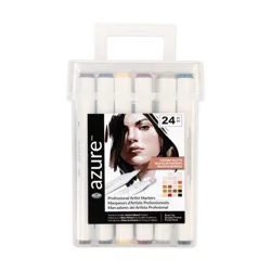 Royal & Langnickel - Azure 24pc Alcohol Artists Markers, Portrait