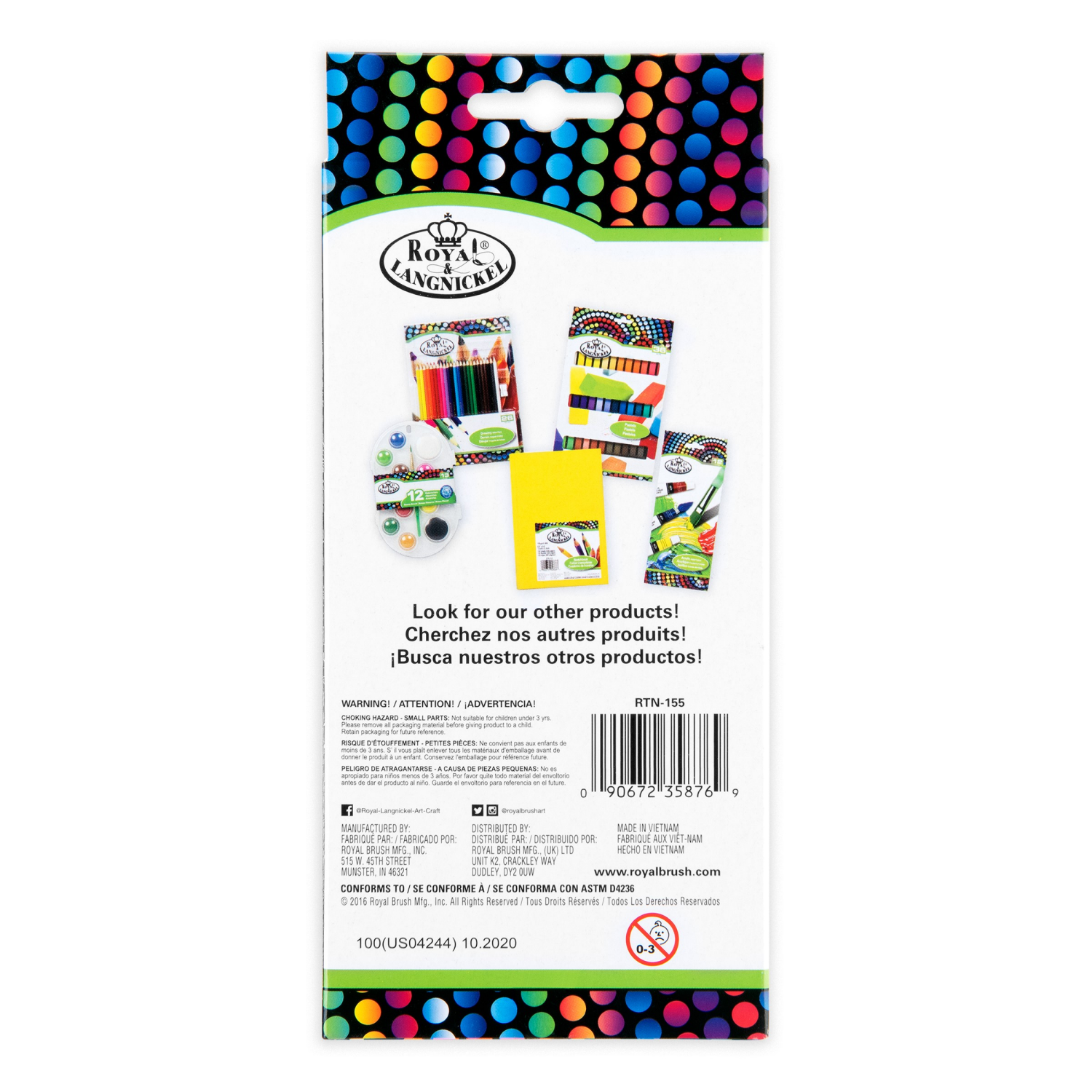 slide 2 of 5, Royal & Langnickel Cool Art Color Pencils, 24 ct