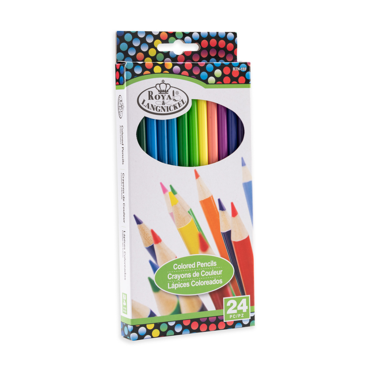 slide 4 of 5, Royal & Langnickel Cool Art Color Pencils, 24 ct