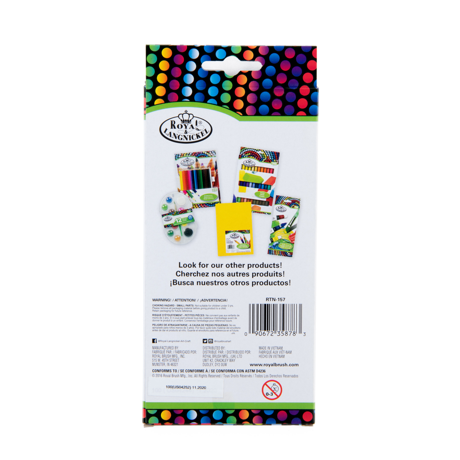 slide 2 of 6, Royal & Langnickel Cool Art Metallic Colored Pencils, 12 ct