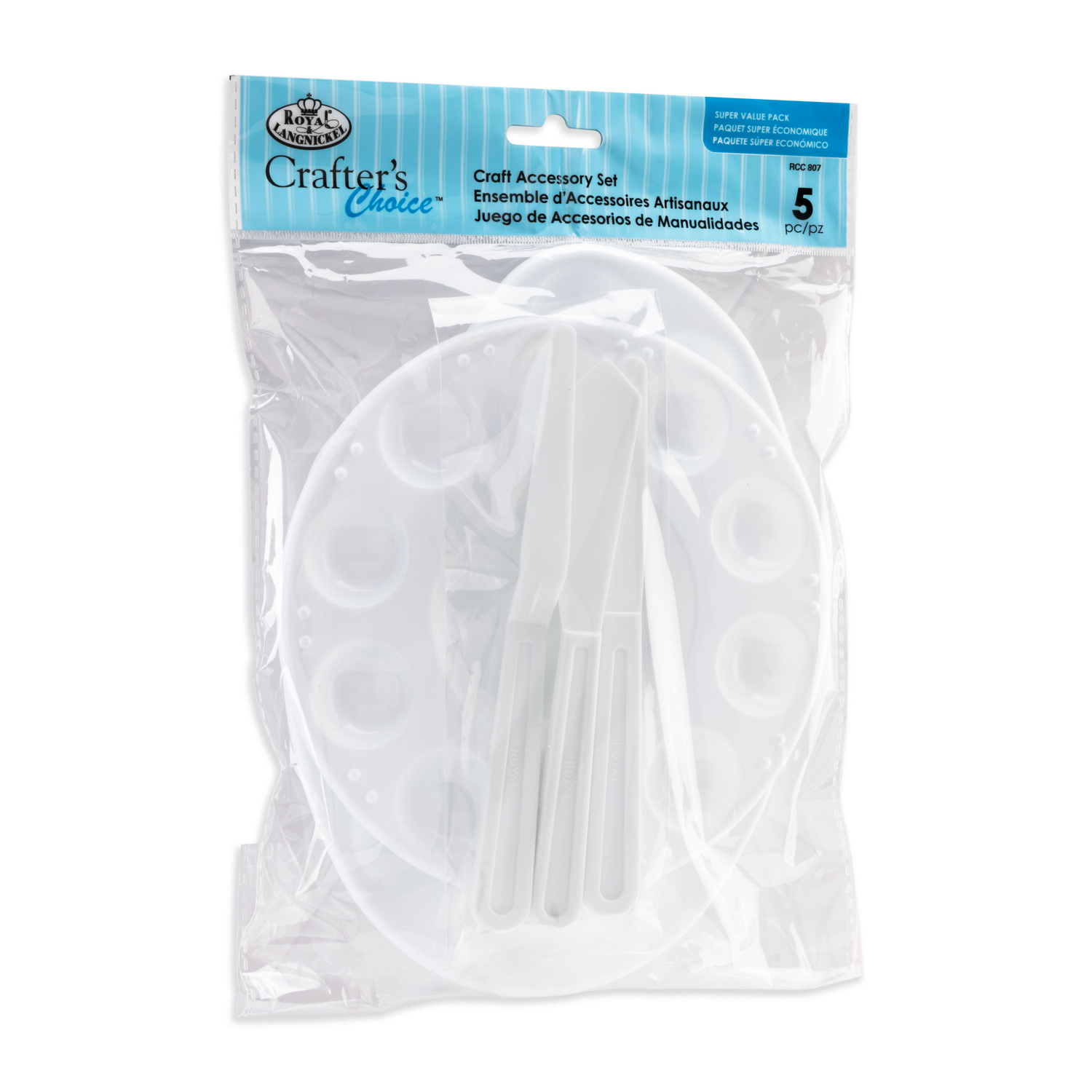 slide 2 of 2, Royal & Langnickel Crafter's Choice Craft Accessory Palette Set, 5 ct