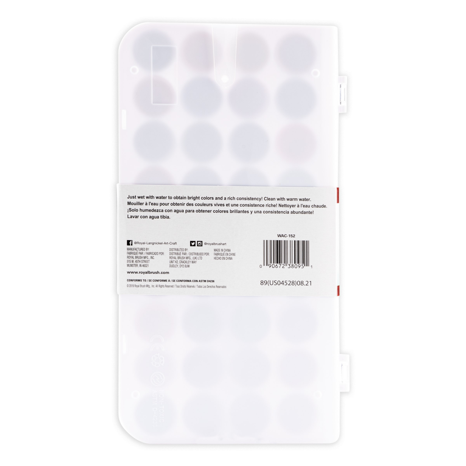 slide 2 of 3, Royal & Langnickel Watercolor Cakes, 37 ct