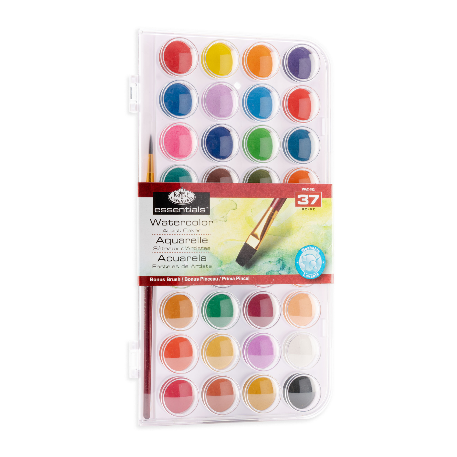 slide 3 of 3, Royal & Langnickel Watercolor Cakes, 37 ct