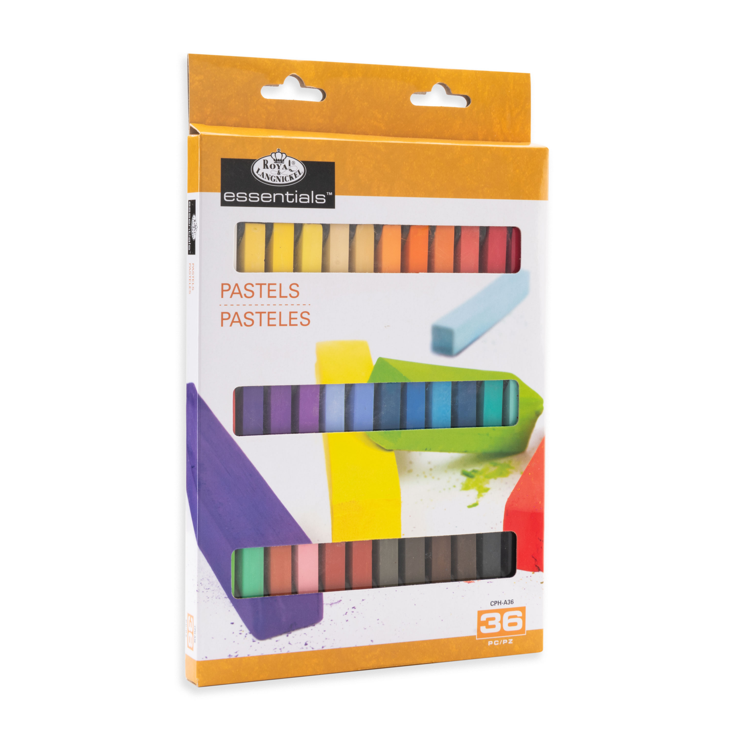 slide 5 of 7, Royal & Langnickel Essentials Soft Pastels, Assorted Colors, 36 ct