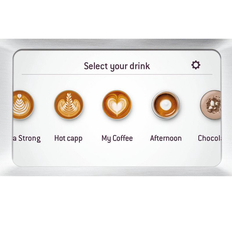 slide 4 of 6, Breville Barista Touch Stainless Steel Espresso Maker BES880BSS1BUS1: 15 Bars Pressure, Milk Frother, Grinder, 67oz Capacity, 67 oz