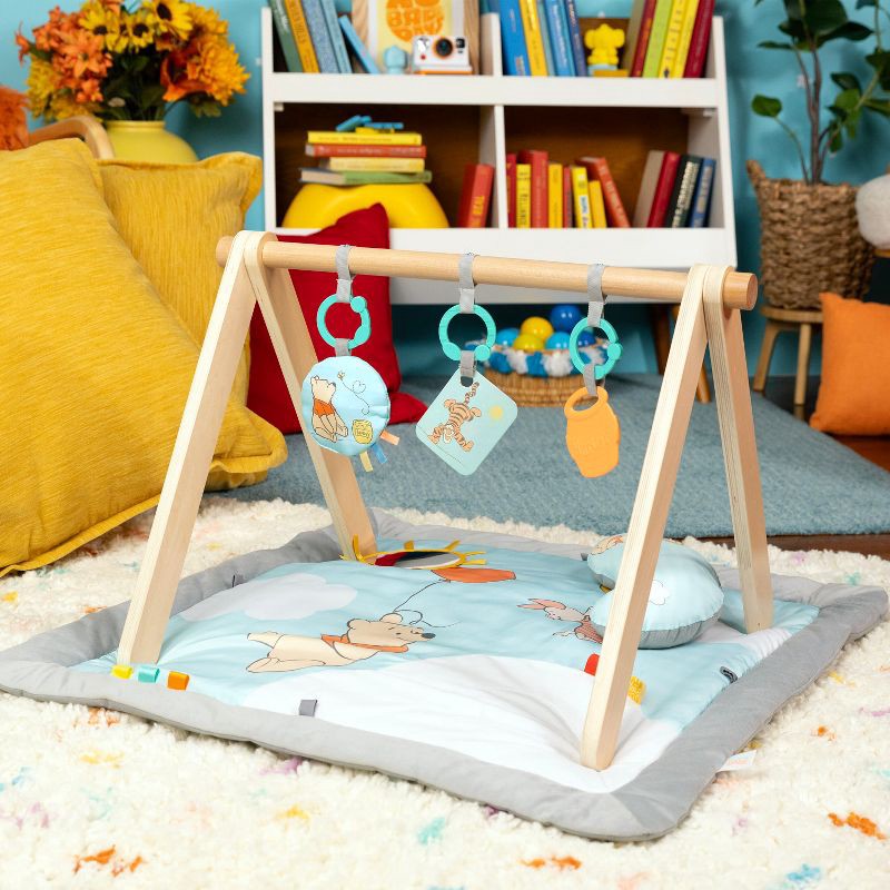slide 12 of 15, Bright Starts Winnie The Pooh Once Upon a Tummy Time Baby Playmat, 1 ct