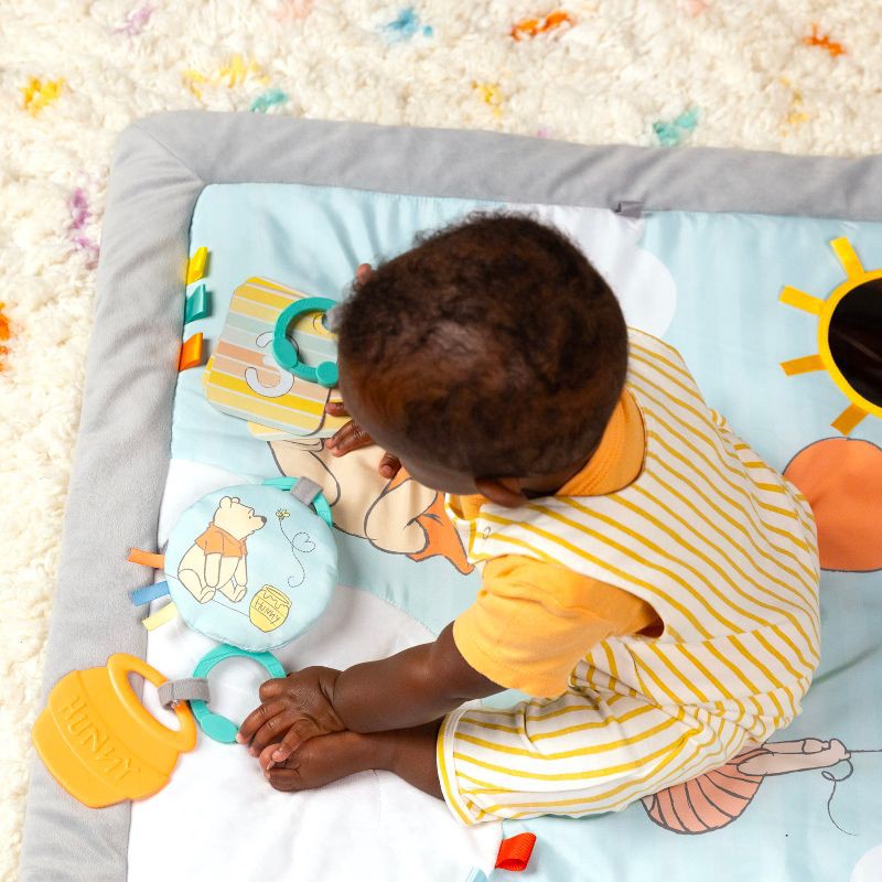 slide 13 of 15, Bright Starts Winnie The Pooh Once Upon a Tummy Time Baby Playmat, 1 ct