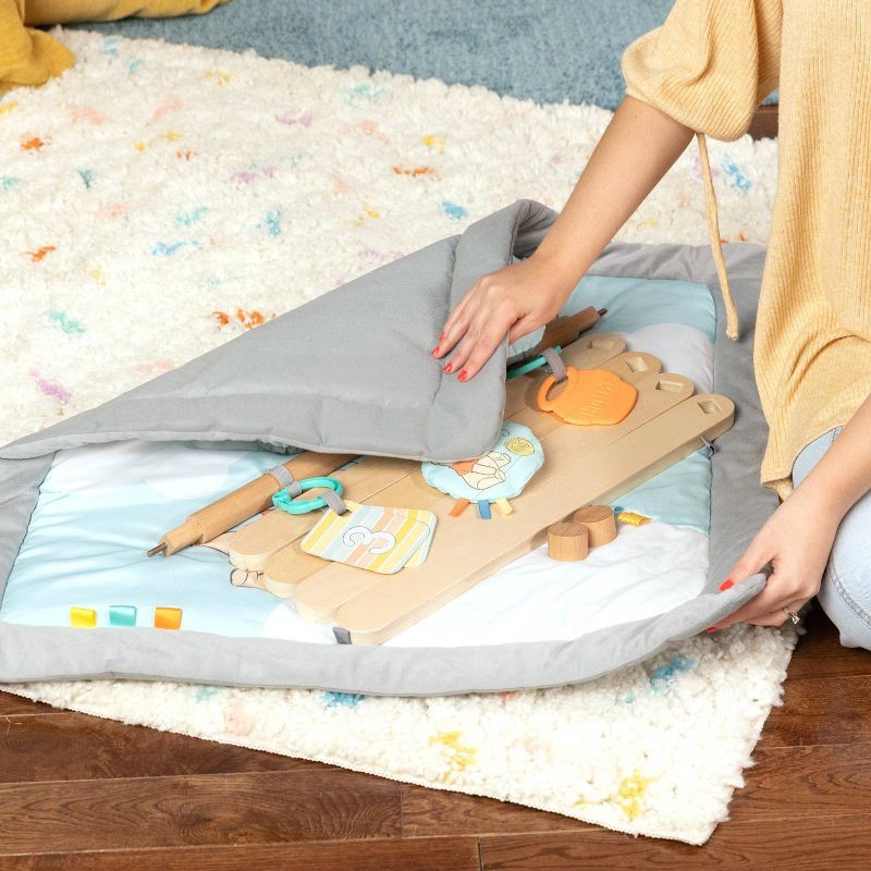 slide 9 of 15, Bright Starts Winnie The Pooh Once Upon a Tummy Time Baby Playmat, 1 ct