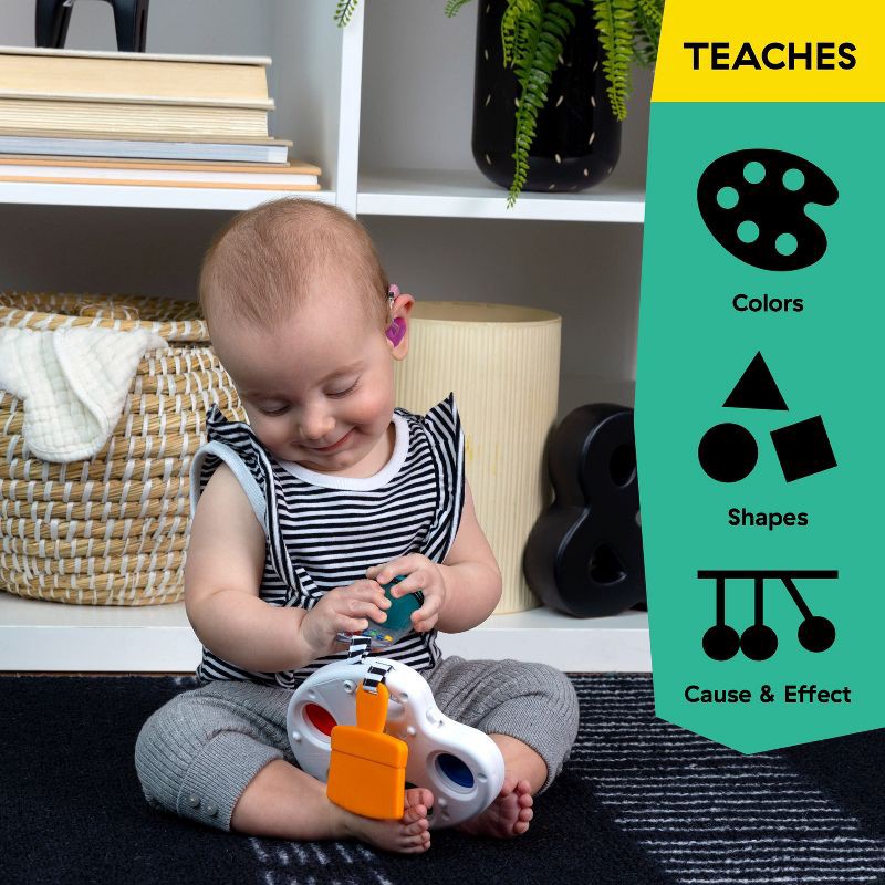 slide 3 of 12, Baby Einstein Color Palette Popper Sensory Learning Toy, 1 ct